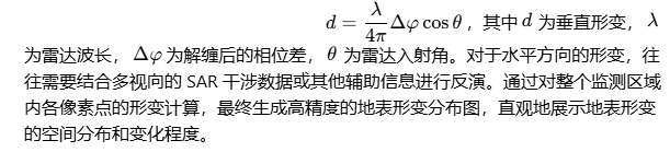 机载sar干涉相位